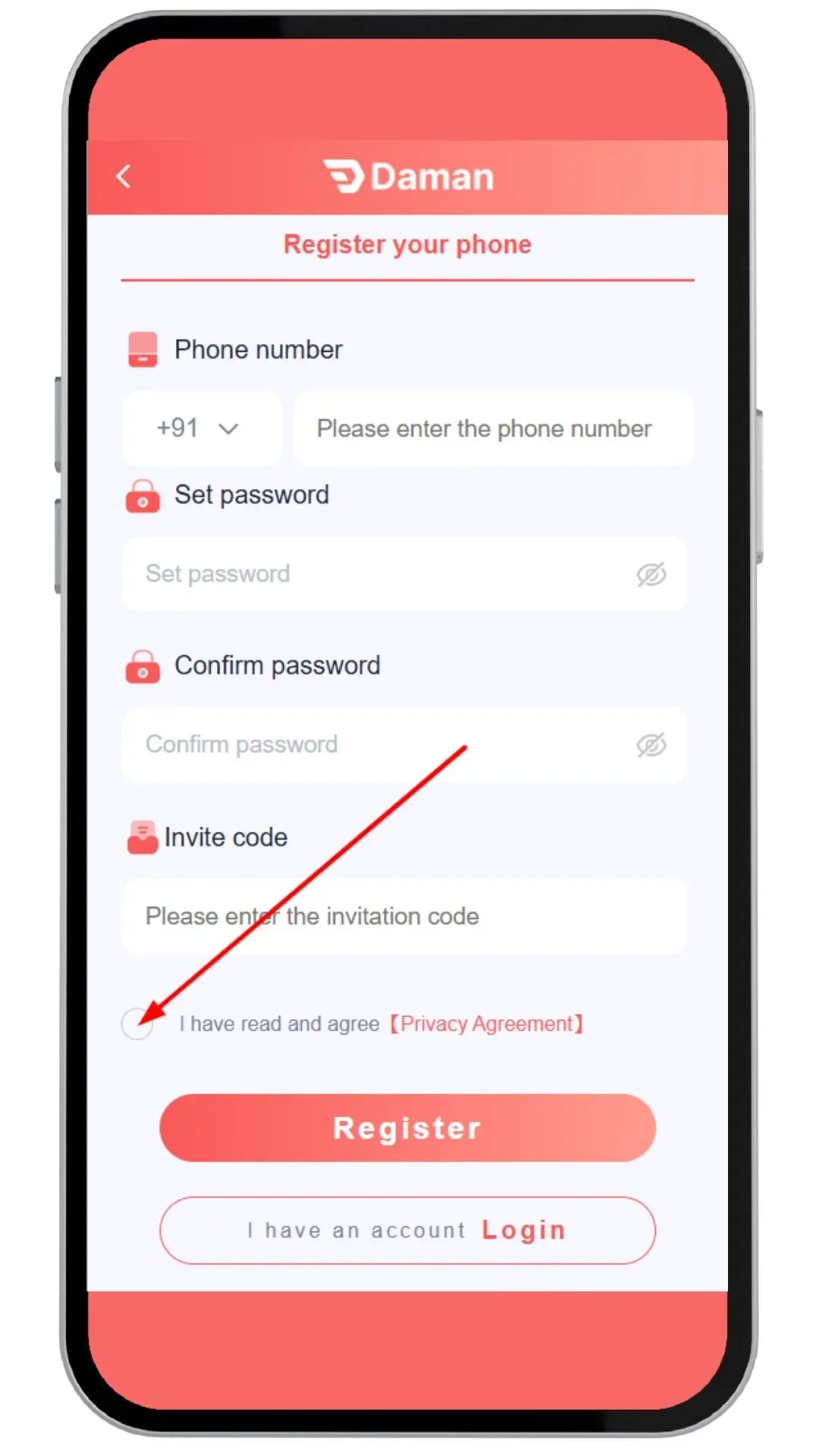 Tick privacy agreement